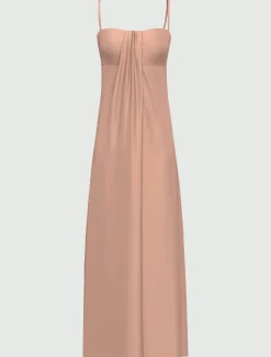Abito a bustier in raso - MALVA