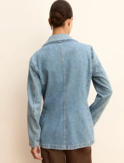 Blazer in denim - BLUE JEANS