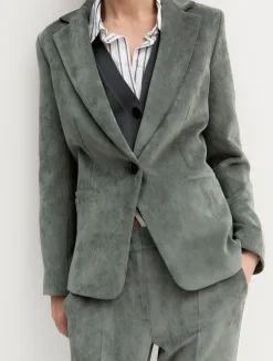 Blazer in velluto - SOTTOBOSCO
