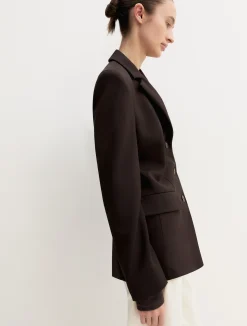 Blazer stretch - TESTA DI MORO