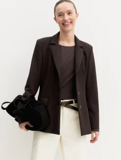 Blazer stretch - TESTA DI MORO