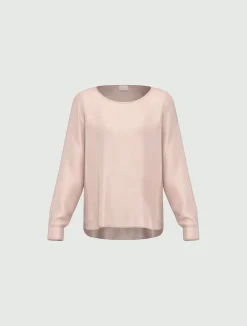 Blusa in raso stretch - ROSA