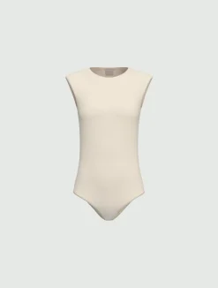Body in jersey stretch - BIANCO LANA