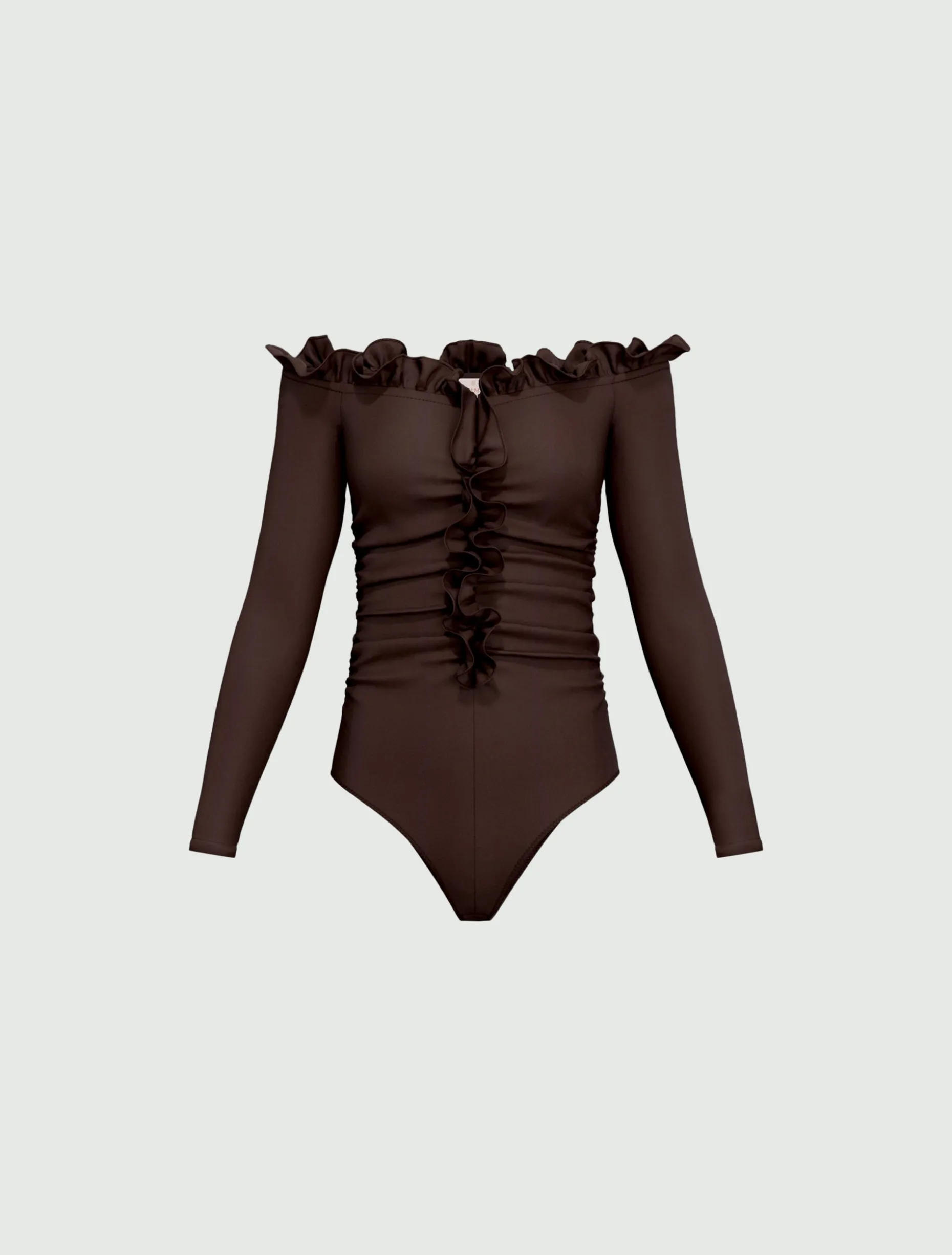 Body off shoulder in jersey stretch - TESTA DI MORO