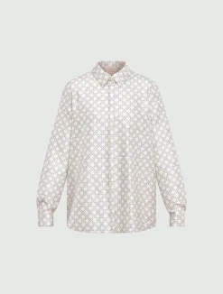 Camicia in twill - AZZURRO
