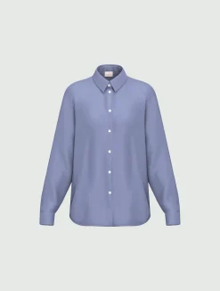 Camicia in raso stretch - ORTENSIA