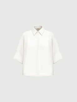 Camicia manica a kimono - BIANCO