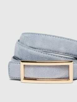 Cintura reversibile - AZZURRO