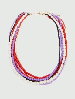 Collana con perline multicolori - GERANIO