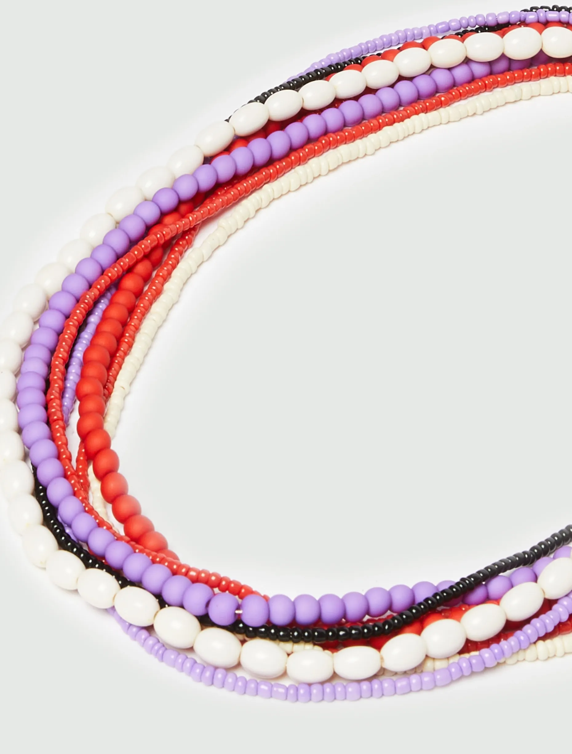 Collana con perline multicolori - GERANIO