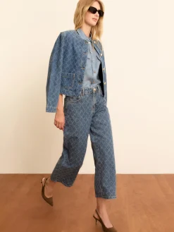 Denim cropped - BLUE JEANS