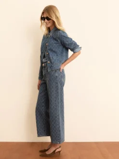 Denim cropped - BLUE JEANS