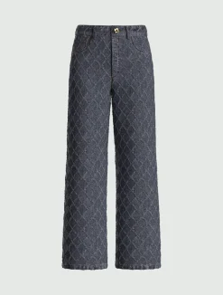 Denim cropped - BLUE JEANS