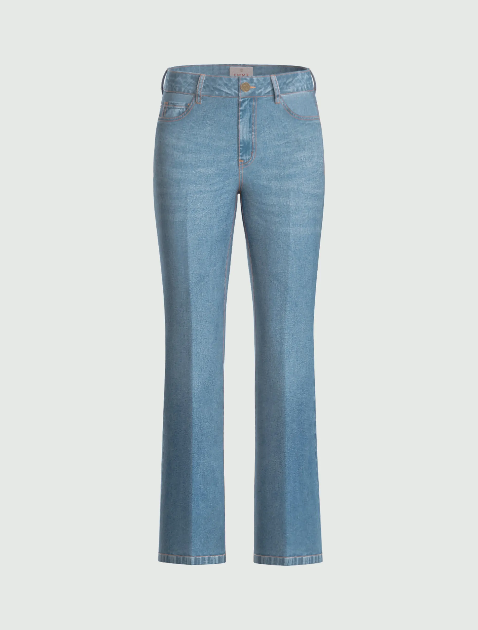 Denim slim flare - BLUE JEANS