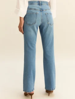 Denim slim flare - BLUE JEANS