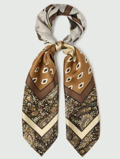 Foulard in seta - CAMMELLO