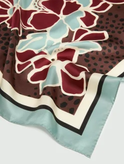 Foulard in seta - MARRONE