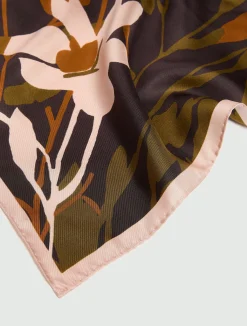 Foulard in seta - BLU ELETTRICO