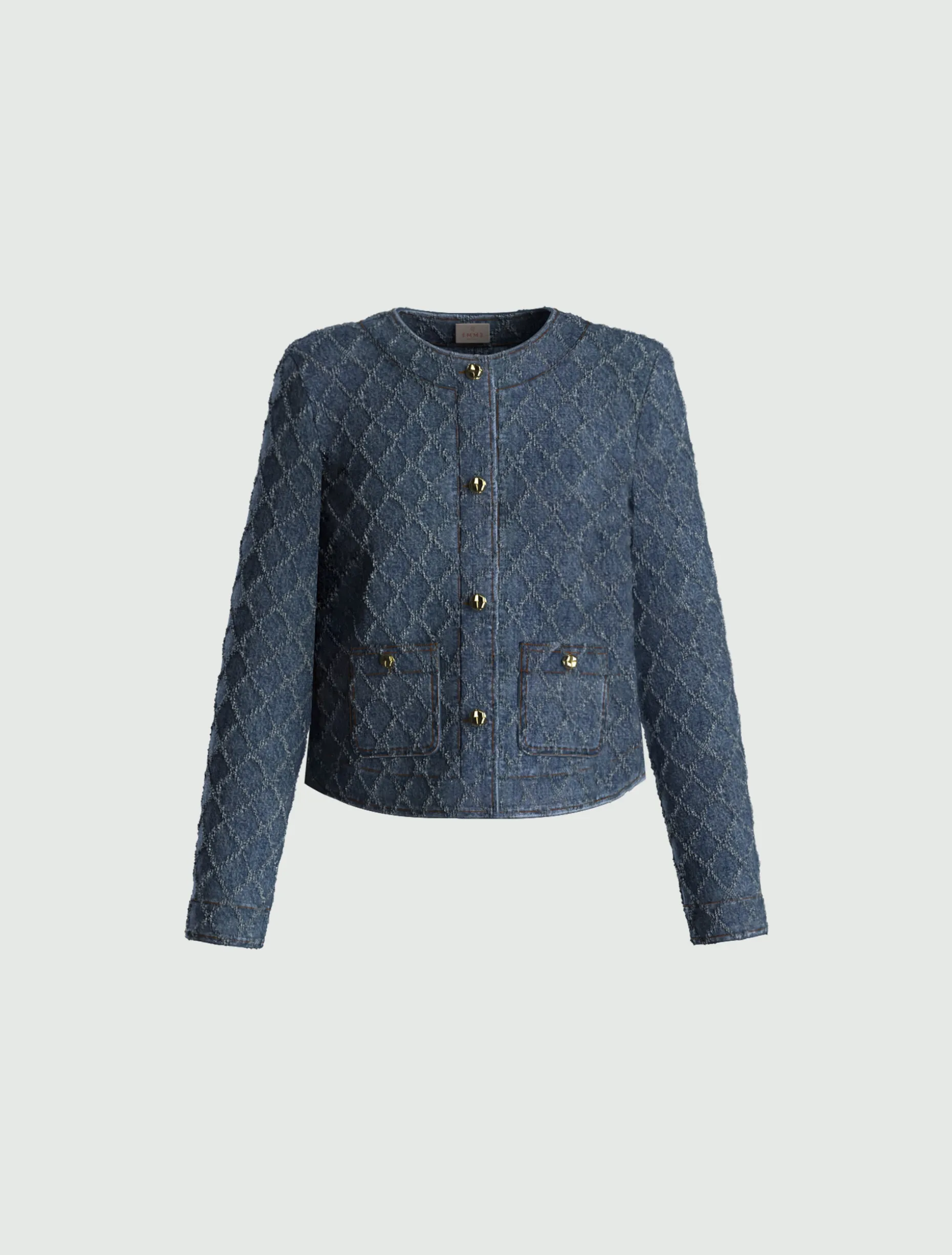 Giacca corta in denim - BLUE JEANS