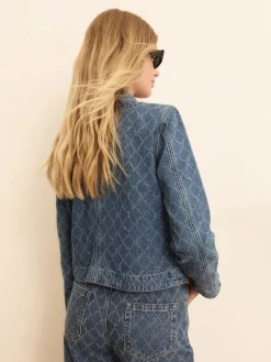 Giacca corta in denim - BLUE JEANS