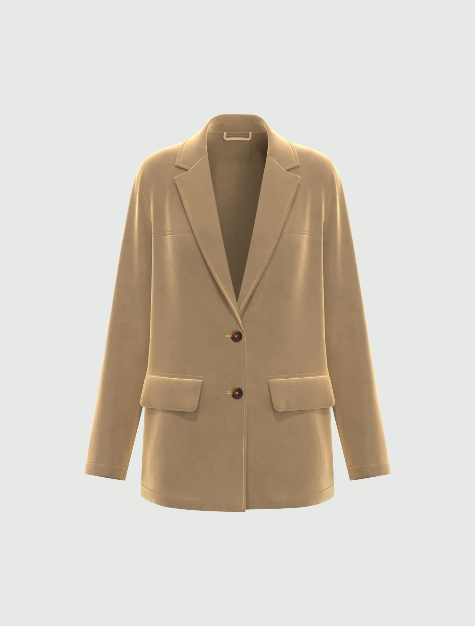 Giacca dritta - BEIGE