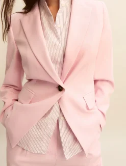 Giacca in viscosa con lamé - ROSA