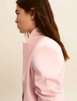 Giacca in viscosa con lamé - ROSA