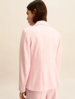 Giacca in viscosa con lamé - ROSA