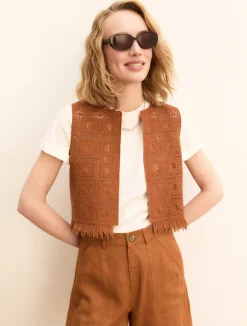 Gilet in crochet - TERRA