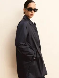 Impermeabile in tessuto - NAVY