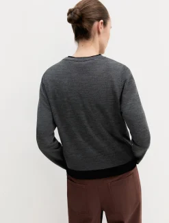 Maglia in pura lana - GRIGIO MEDIO