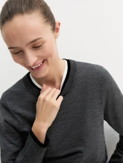 Maglia in pura lana - GRIGIO MEDIO