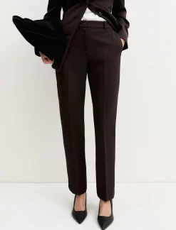 Pantalone aderente stretch - TESTA DI MORO