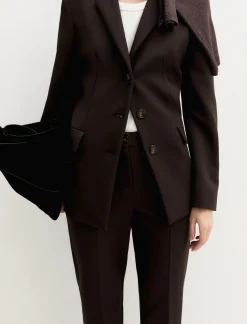 Pantalone aderente stretch - TESTA DI MORO