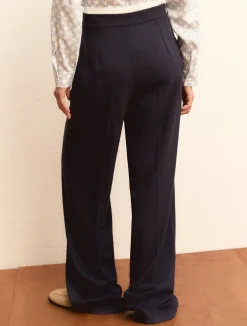 Pantalone con coulisse - BLU