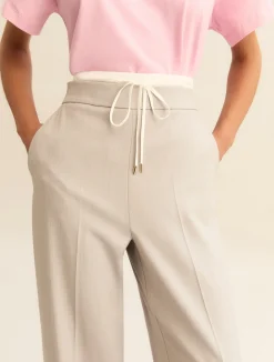 Pantalone con coulisse - GRIGIO CHIARO