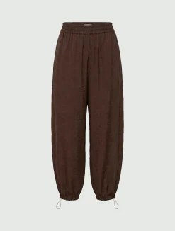 Pantalone fluido con coulisse - CAFFE`