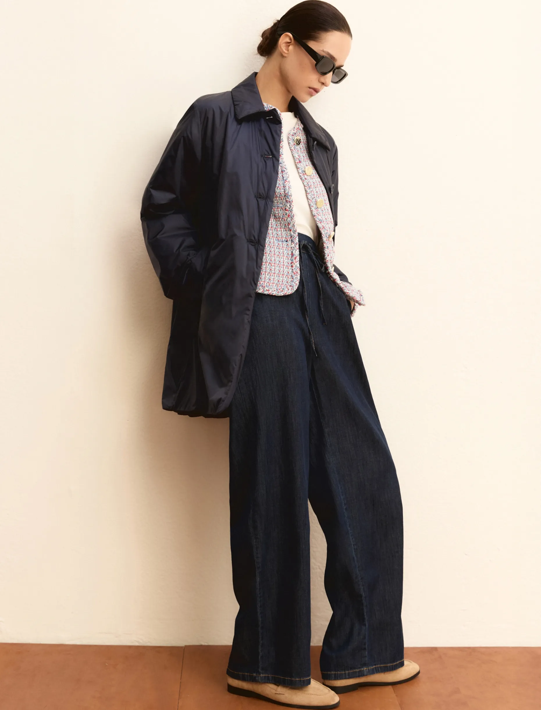 Pantalone in denim stretch - BLUE JEANS