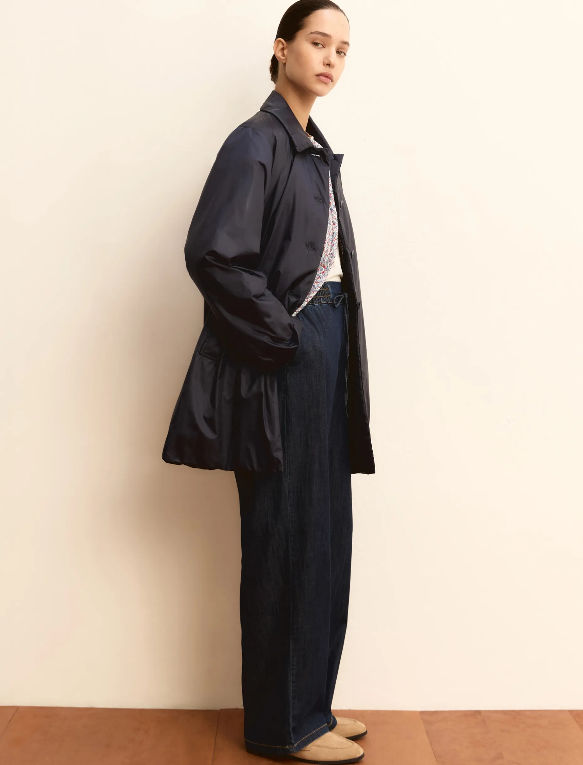 Pantalone in denim stretch - BLUE JEANS