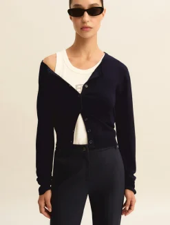 Pantalone in jersey stretch - BLU