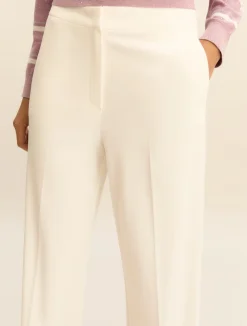 Pantalone ampio in jersey - BIANCO