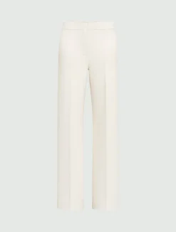 Pantalone ampio in jersey - BIANCO