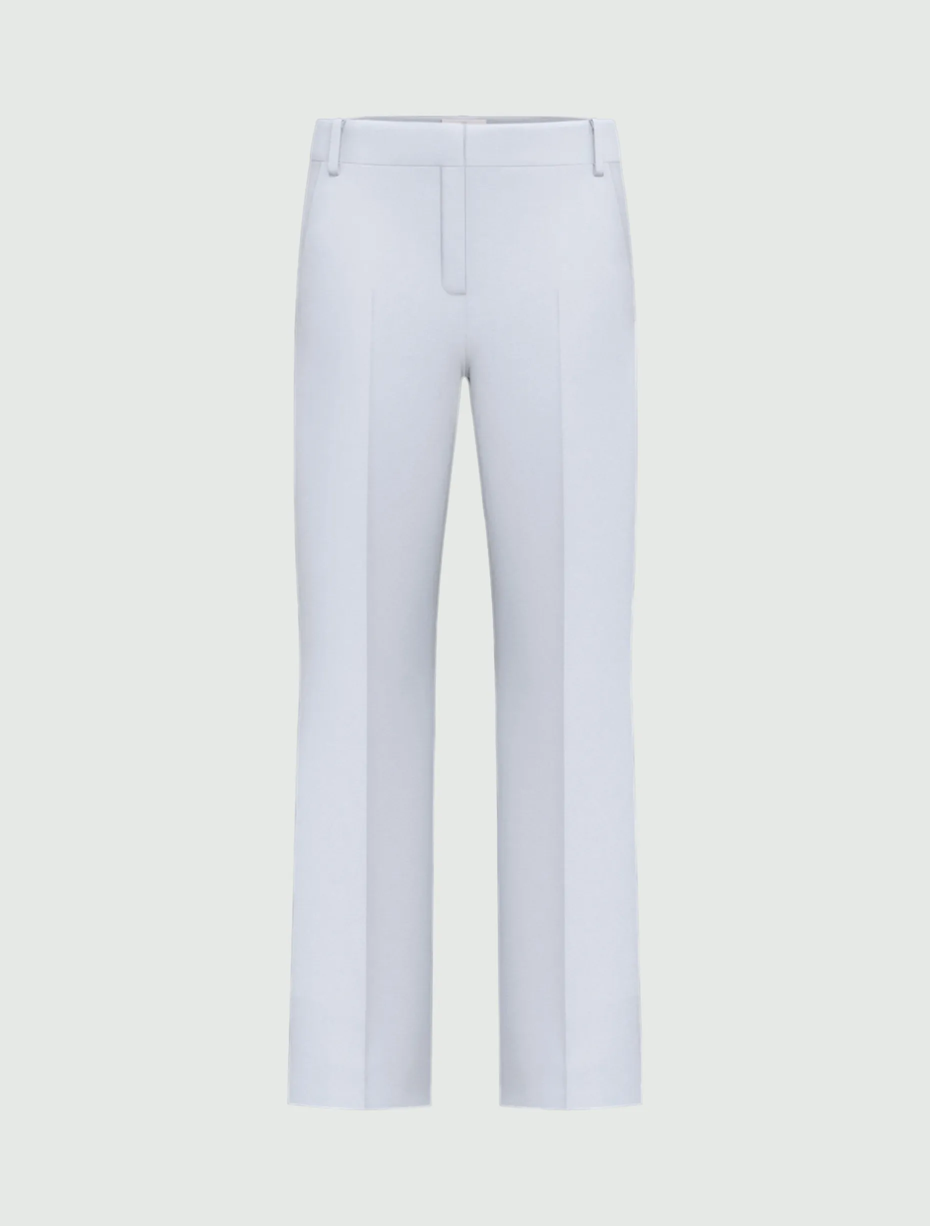 Pantalone in twill stretch - AZZURRO