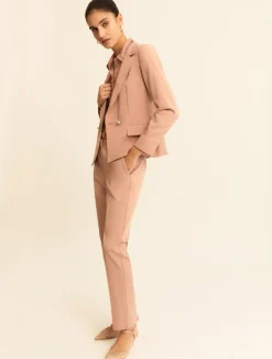 Pantalone slim in faille - MALVA