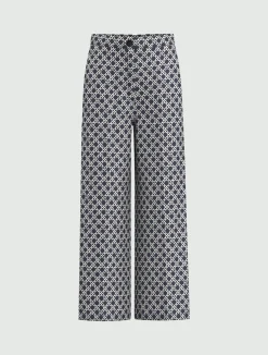 Pantaloni in twill - BLU