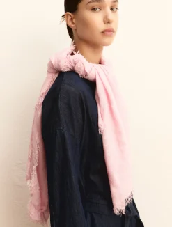 Stola con filo di lurex - ROSA