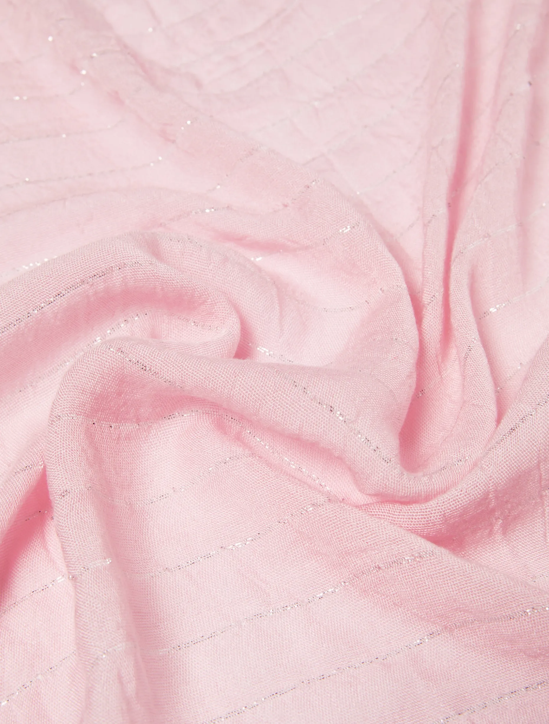 Stola con filo di lurex - ROSA
