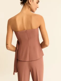 Top a bustier asimmetrico - MALVA
