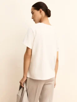 T-shirt con stampa - BLU