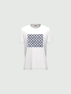 T-shirt con stampa - BLU